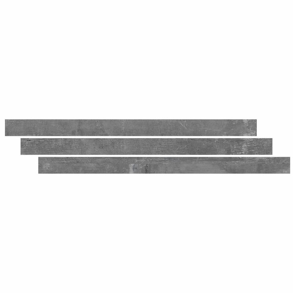 Kingsdown Gray 0.39 In. Thick X 1.77 In. Wide X 94 In. Length Luxury Vinyl T-Molding